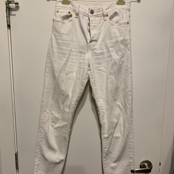 Levi’s wedgie jean - white denim - Picture 2 of 5